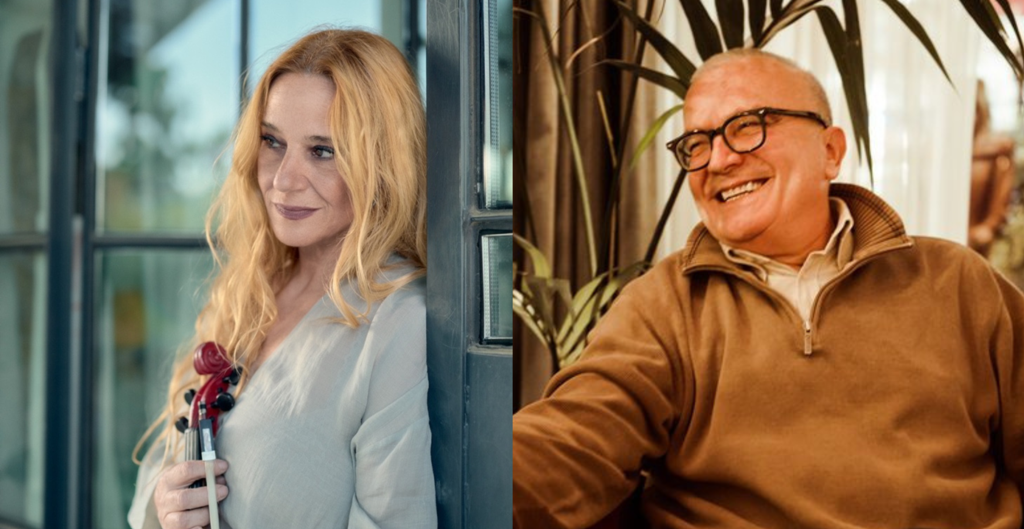 Η Ευανθία Ρεμπούτσικα και ο Άρης Δαβαράκης στο Παλλάς 