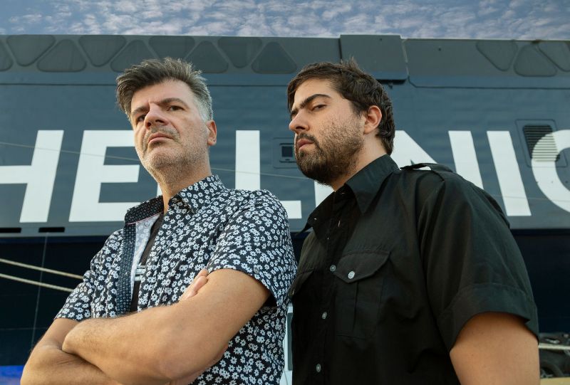 1821 - Η επιθεώρηση του  Φοίβου Δεληβοριά και του Δημήτρη Καραντζά