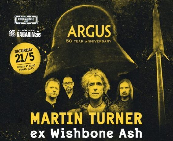 Ο Martin Turner των Wishbone Ash στο Gagarin 205