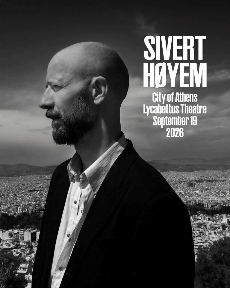 Ο Sivert Hoyem στον Λυκαβηττό