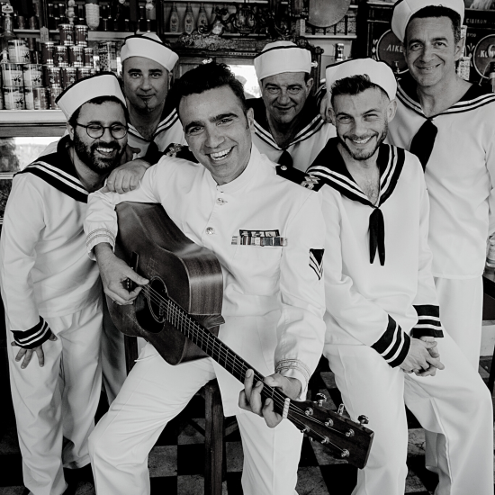 Οι Swingin Cats στο Roof Stage του Gazarte