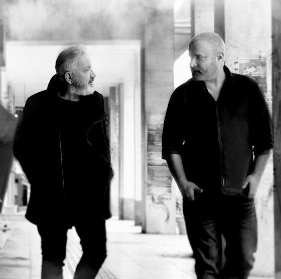 Ο Χρήστος Θηβαίος και ο Παναγιώτης Μάργαρης στο Faliro Summer Theater