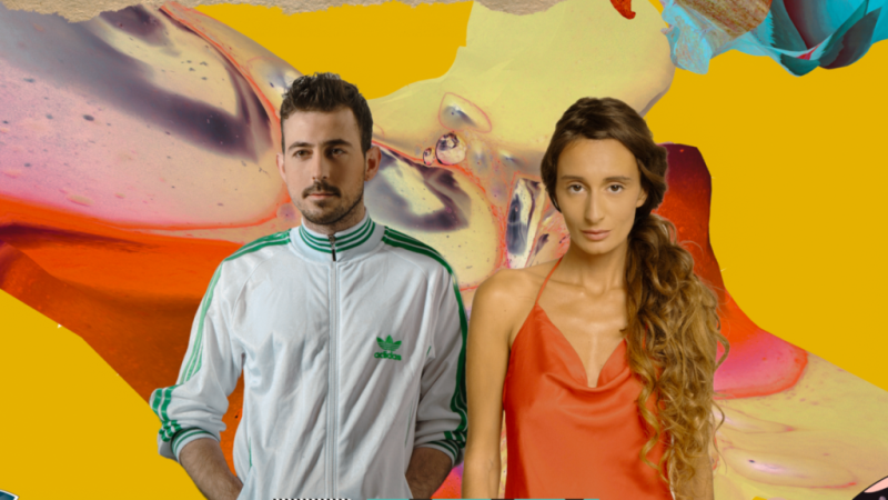 Ο Σπύρος Παρασκευάκος και η Cilia Katrali στο Σταυρό του Νότου plus