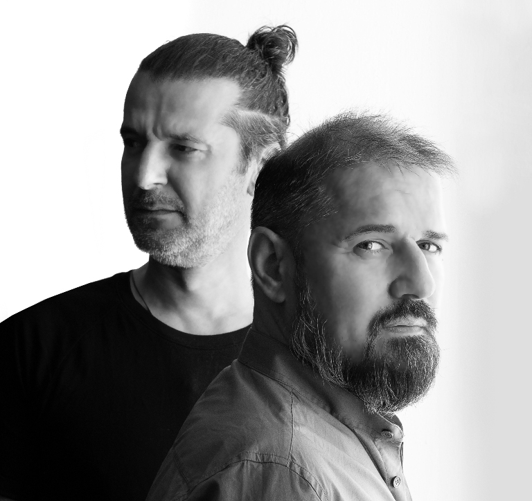 Ο Γιώργος και ο Νίκος Στρατάκης στην Τεχνόπολη