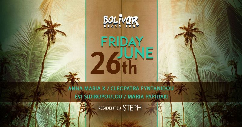 Μοναδικό dj set στο Bolivar Beach Bar