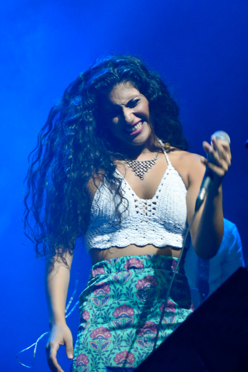 Η Μαρίνα Σπανού στο Κηποθέατρο Παπάγου