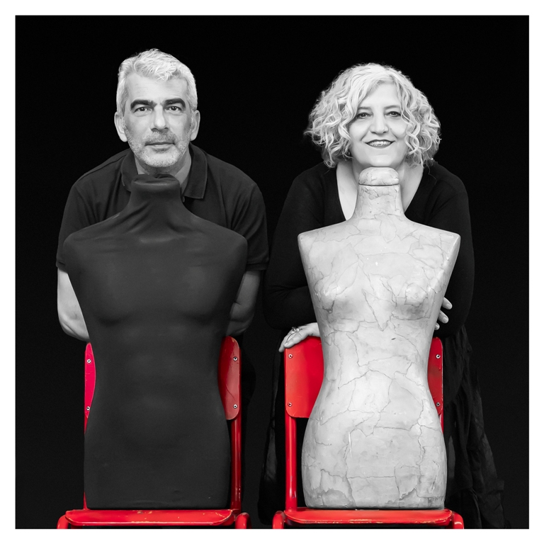 Η Μάρθα Φριντζήλα και ο Δημήτρης Μυστακίδης στο Θέατρο Βράχων 