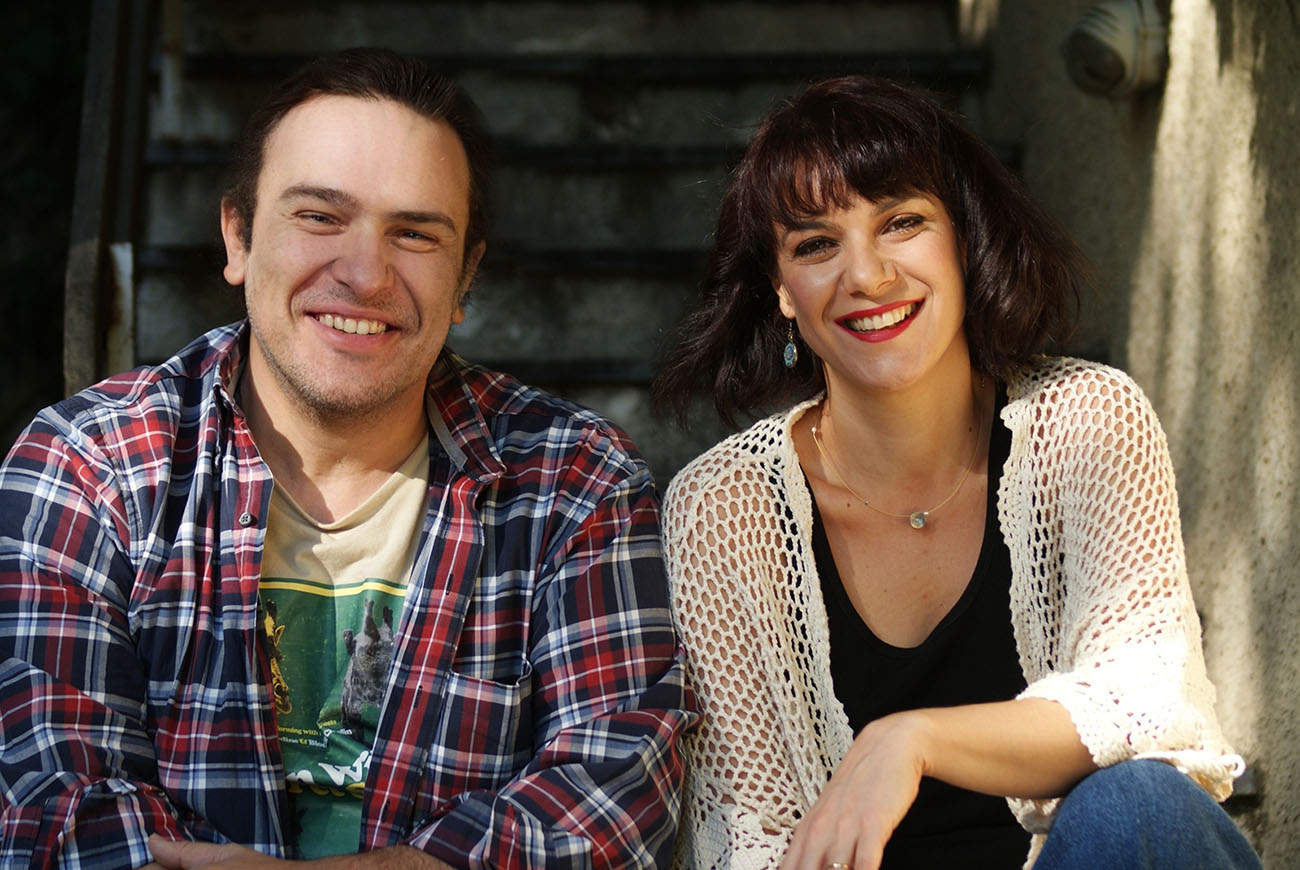 O Κώστας Λειβαδάς και η Ανδριάνα Μπάμπαλη στο Φεστιβάλ Ρεματιάς