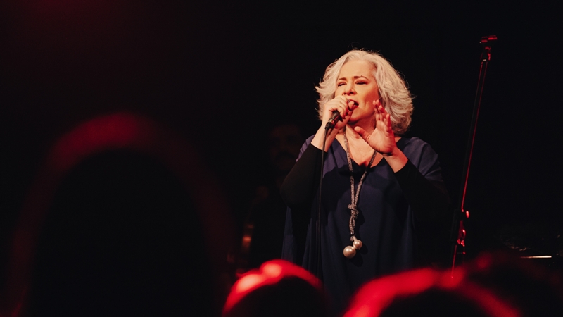 Η Μελίνα Κανά στο θέατρο Ρεματιάς