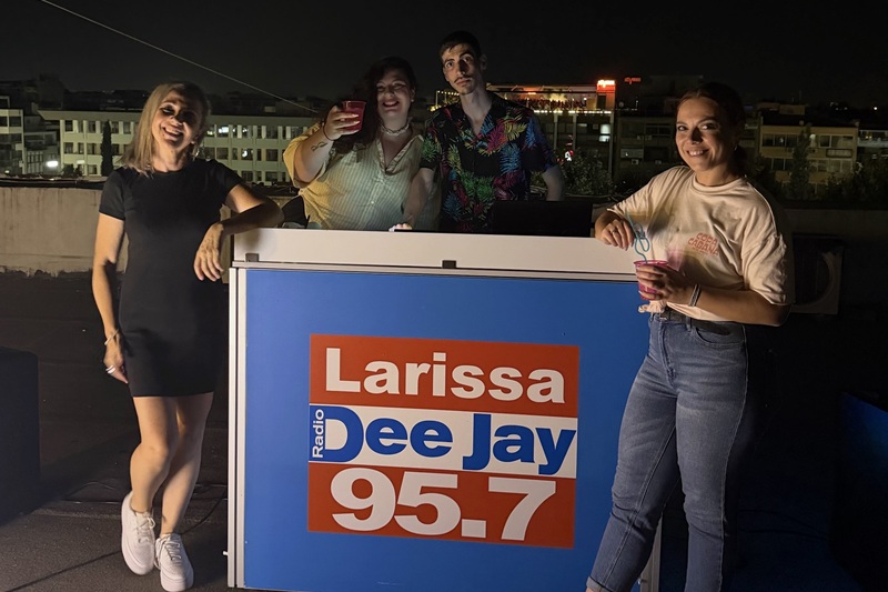 Με roof party αποχαιρέτησε τη σεζόν ο Larissa DeeJay 95.7