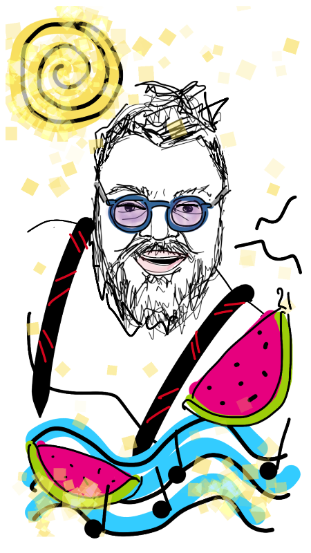 Ο Σταμάτης Κραουνάκης στο θέατρο Βράχων