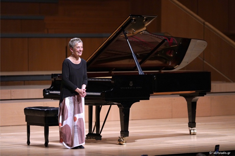 Η Μaria João Pires στο Μέγαρο Μουσικής