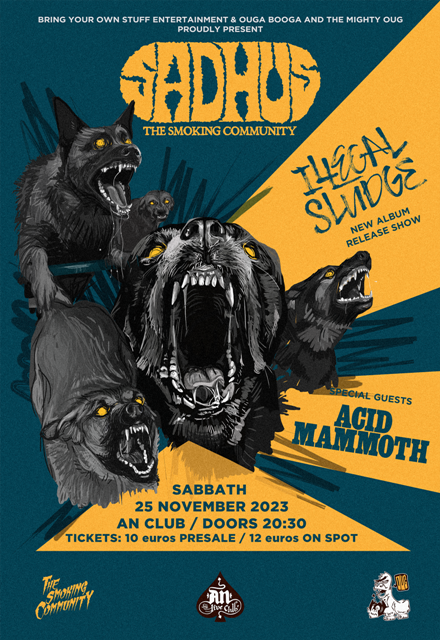 Στη σκηνή του AN Club οι Sadhus The Smoking Community