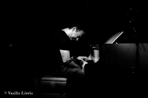 Ο Άρης Παπαδόπουλος και ο Γρηγόρης Θεοδωρίδης στο Half Note