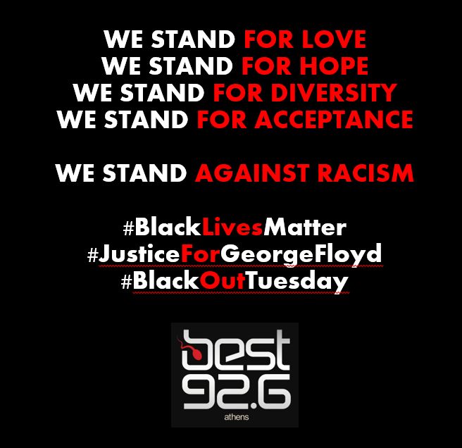 Και ο Best 92.6 γίνεται απόψε Black Lives Matter