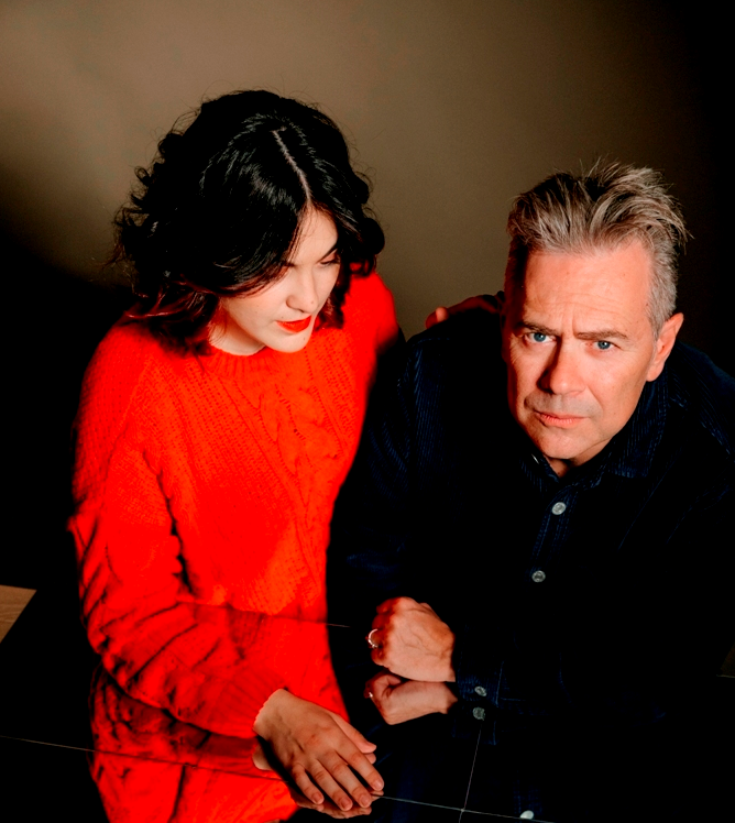 Η Πολυξένη Καράκογλου και ο Γιώργος Μπίλιος στο Caja de Musica