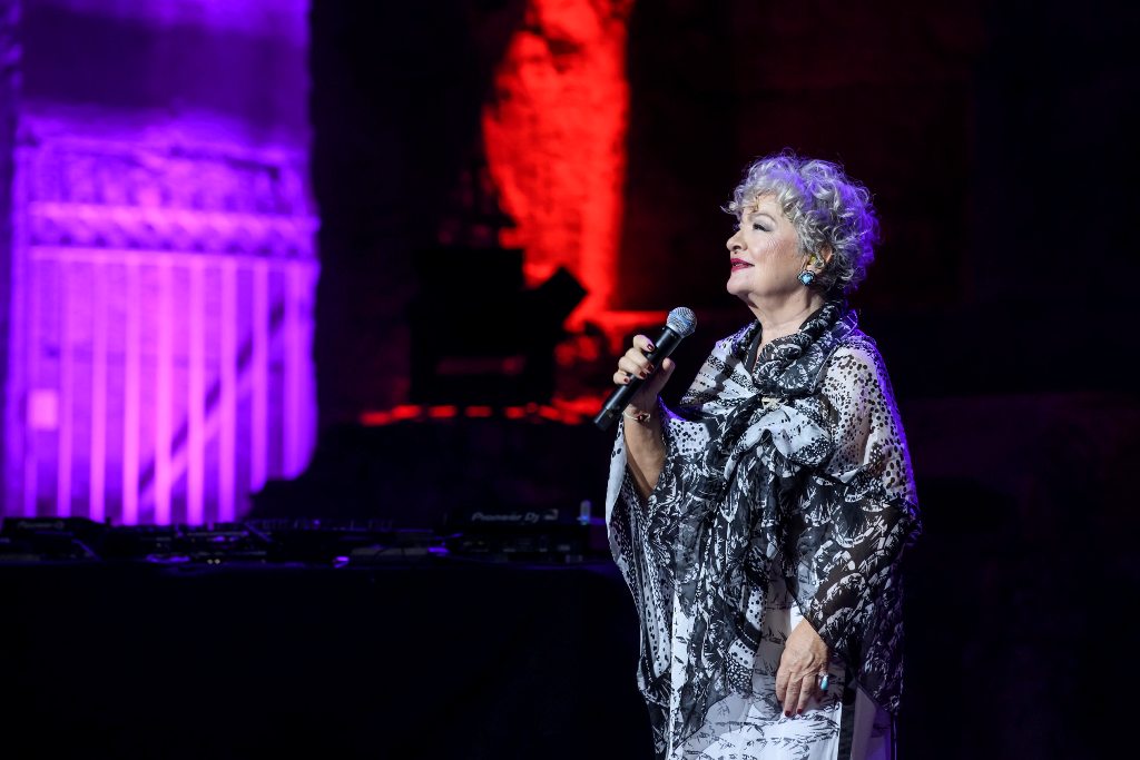 Η Τάνια Τσανακλίδου στο Παλλάς