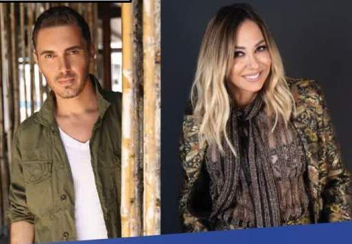 Η Μελίνα Ασλανίδου και ο Μιχάλης Χατζηγιάννης στην Τεχνόπολη